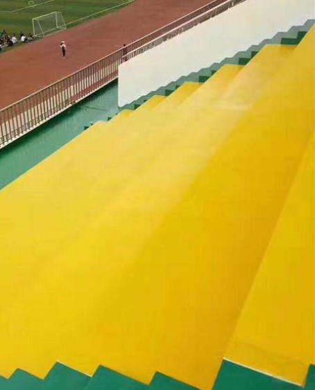 滦平球场台阶翻新修补改造